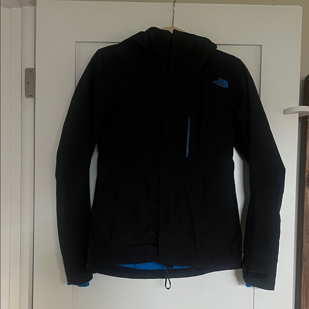 The North Face Women's Black and Blue Ski Jacket